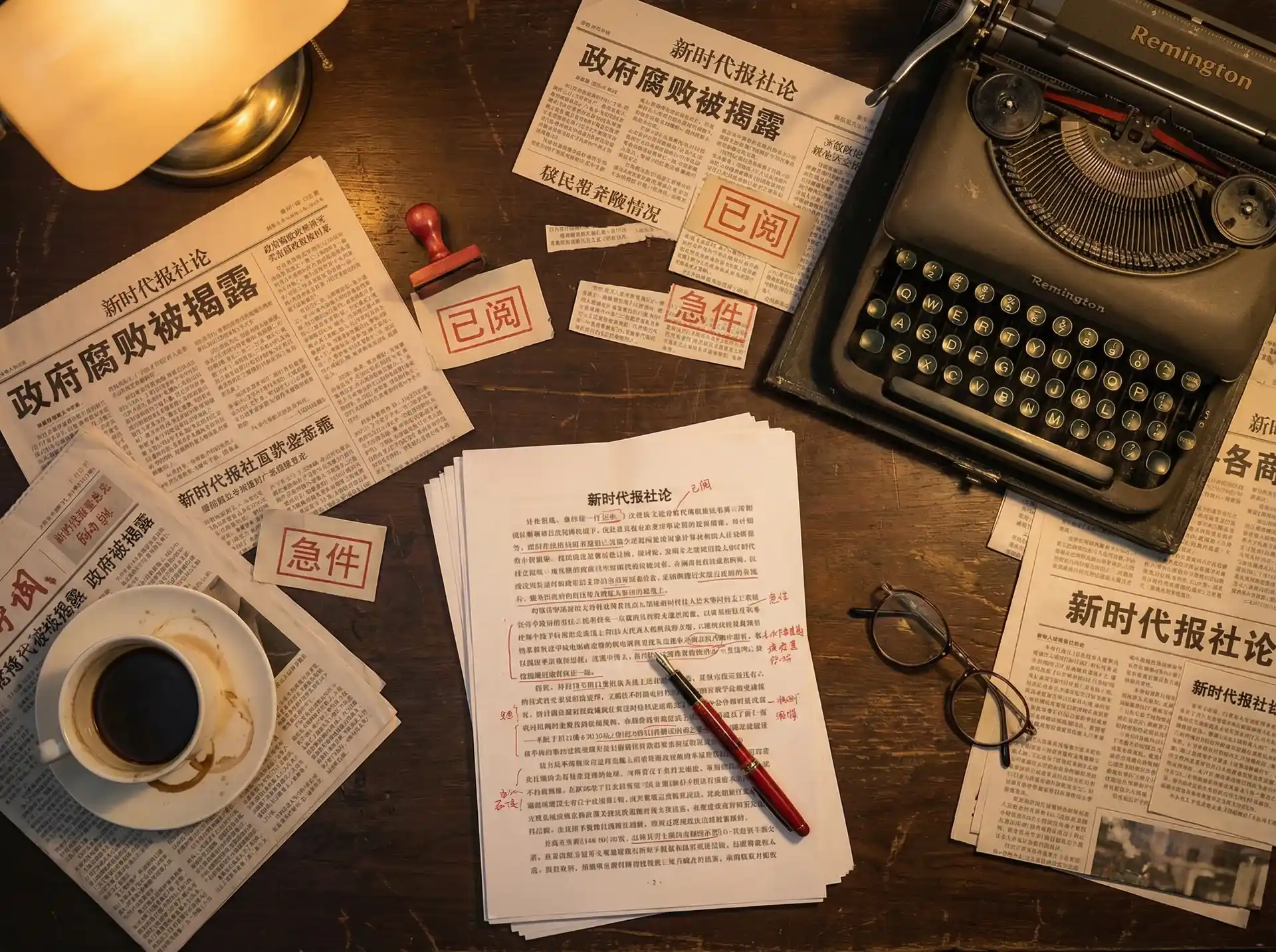 动漫无码 - 报社编辑部工作场景